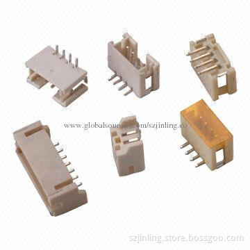 2.50 wafer connector, dip angle molex type single row